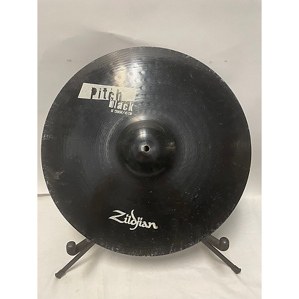 Used Zildjian Used Zildjian 18in Pitch Black Cymbal