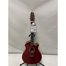 Used Parker Guitars Used Parker Guitars P6ETR Candy Apple Red Acoustic Electric Guitar