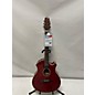 Used Parker Guitars Used Parker Guitars P6ETR Candy Apple Red Acoustic Electric Guitar thumbnail