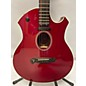 Used Parker Guitars Used Parker Guitars P6ETR Candy Apple Red Acoustic Electric Guitar