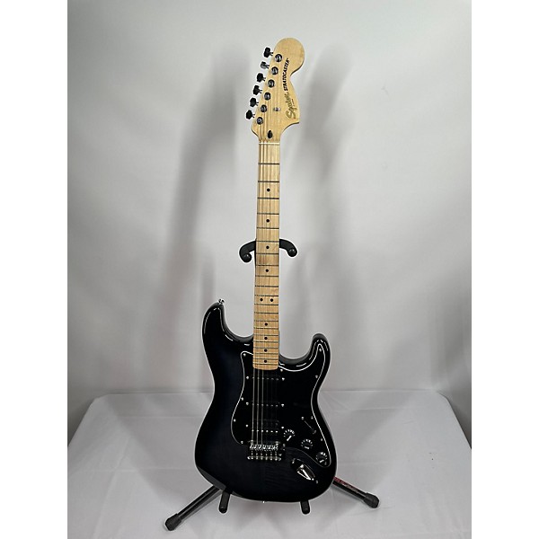 Used Used Squier STRATOCASTER HSS FMT Black Solid Body Electric Guitar