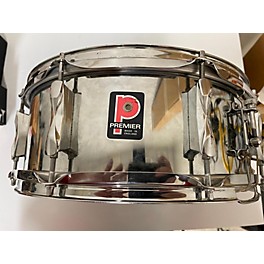 Used Premier Used Premier 5.5X14 Olympic Snare Drum Drum STEEL