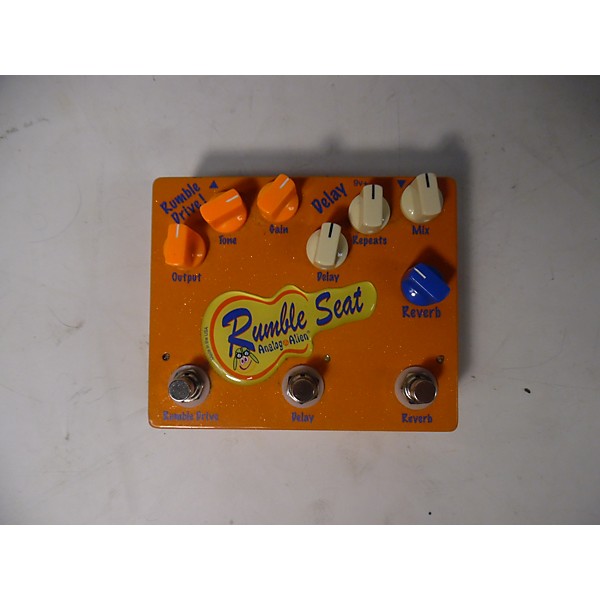 Used Rumble Seat Used RUMBLE SEAT ANALOG ALIEN Effect Pedal