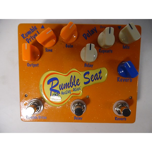 Used Rumble Seat Used RUMBLE SEAT ANALOG ALIEN Effect Pedal