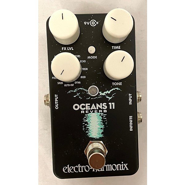 Used Electro-Harmonix Oceans 11 Reverb Effect Pedal