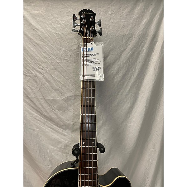 Used Epiphone El Capitan Acoustic Bass Guitar