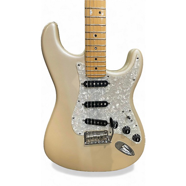 Used Fender American Standard Stratocaster Blazzard Pearl Solid Body Electric Guitar