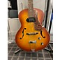 Used Godin Used Godin 5th Avenue Kingpin P90 2 Tone Sunburst Hollow Body Electric Guitar