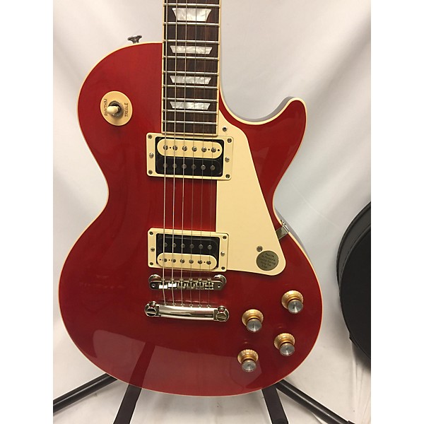 Used Gibson Used 2023 Gibson Les Paul Classic Translucent Cherry Solid Body Electric Guitar