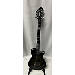 Used Hagstrom Used Hagstrom Ultra Swede Black And Silver Solid Body Electric Guitar