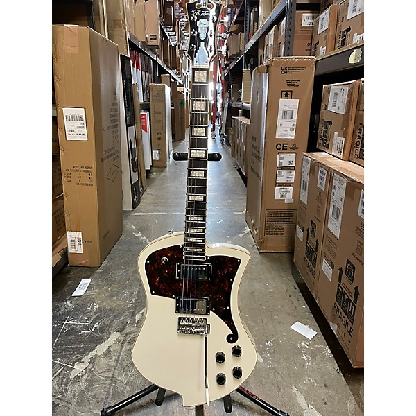 Used D'Angelico Used D'Angelico Premiere Series Ludlow Alpine White Solid Body Electric Guitar