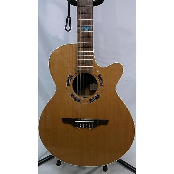 Used Takamine Santa Fe PSF-65C Classical Acoustic Electric Guitar