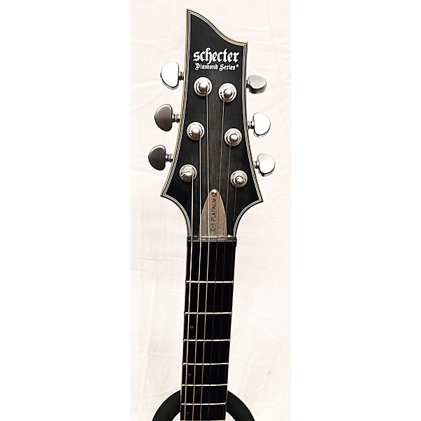 Used Schecter Guitar Research Used Schecter Guitar Research Diamond Series C-1 Platinum Black Solid Body Electric Guitar