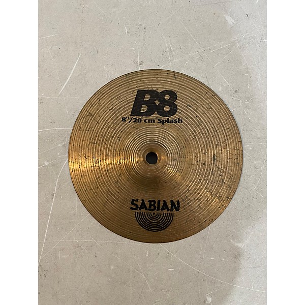 Used SABIAN Used SABIAN 8in B8 Splash Cymbal