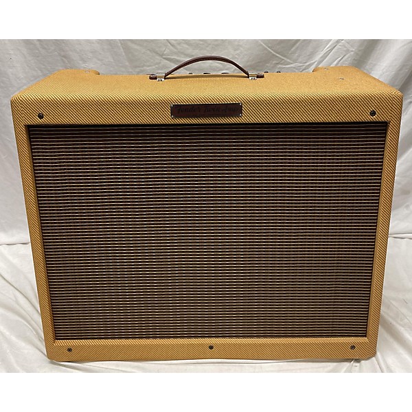 Used Fender 1957 Reissue Twin 40W 2x12 Tweed Tube Guitar Combo Amp