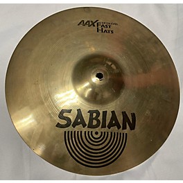 Used SABIAN Used SABIAN 14in AAX Fast Hi Hat Pair Cymbal