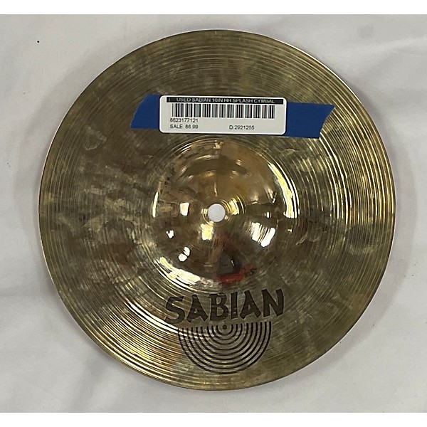 Used SABIAN 10in HH Splash Cymbal