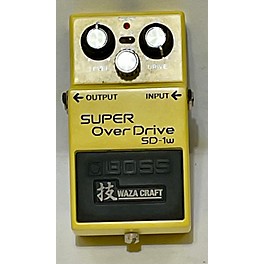 Used BOSS Used BOSS SD1W Super Overdrive Waza Craft Effect Pedal