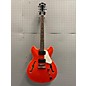 Used Ibanez Used Ibanez AS63 Orange Hollow Body Electric Guitar