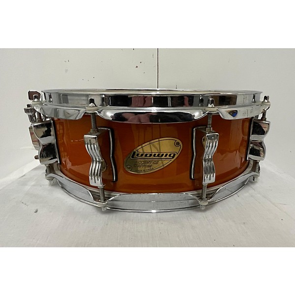 Used Ludwig Used Ludwig 14X5  Accent CS Snare Drum Amber