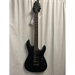 Used Schecter Guitar Research Used Schecter Guitar Research Damien Floyd Rose Black Solid Body Electric Guitar