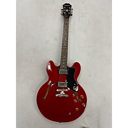 Used Epiphone Used Epiphone Dot Cherry Hollow Body Electric Guitar