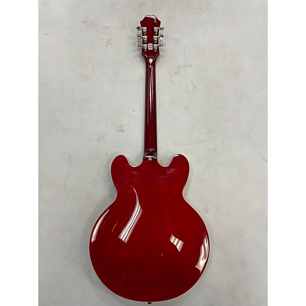 Used Epiphone Used Epiphone Dot Cherry Hollow Body Electric Guitar