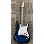 Used Used Lyx Pro S Style Blue Burst Solid Body Electric Guitar thumbnail