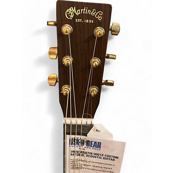 Used Martin D18 Big Natural Acoustic Guitar