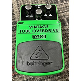 Used Behringer Used Behringer TO800 Vintage Tube Overdrive Effect Pedal