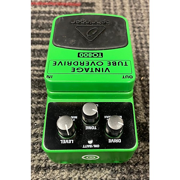 Used Behringer Used Behringer TO800 Vintage Tube Overdrive Effect Pedal