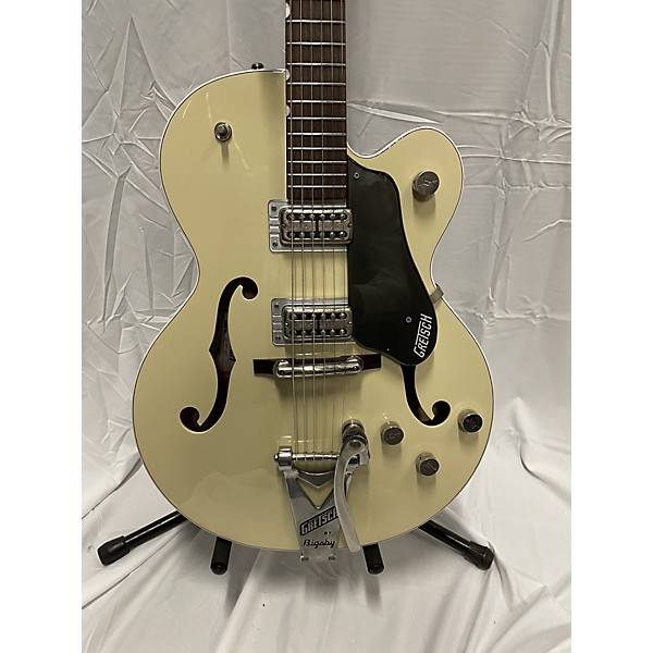 Used Gretsch Guitars G6118T 130th Anniversary Jr Lotus Ivory Hollow Body Electric Guitar