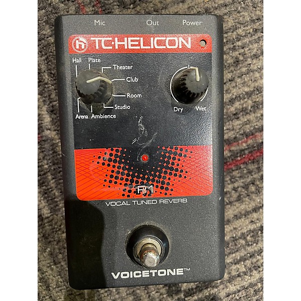 Used TC Helicon VOICETONE R1 Effect Pedal