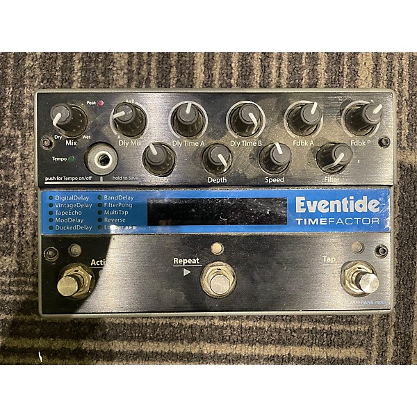 Used Eventide Time Factor Twin Delay Effect Pedal