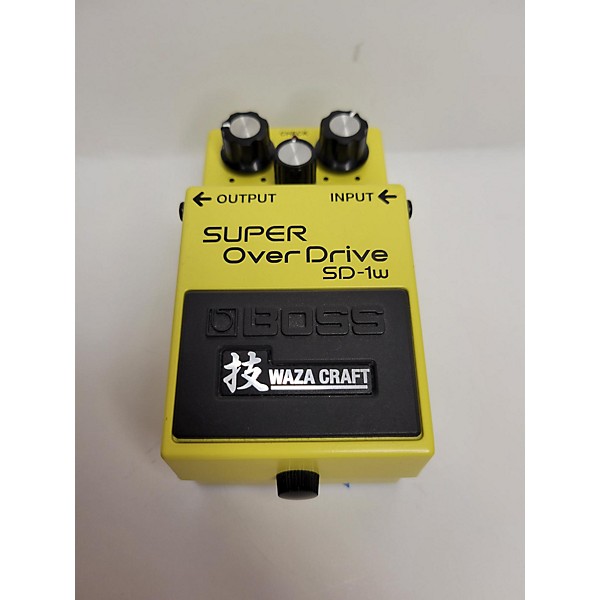 Used BOSS Used BOSS SD1W Super Overdrive Waza Craft Effect Pedal