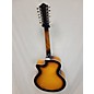 Used Guild Used Guild F-2512CE Deluxe Sunburst 12 String Acoustic Electric Guitar