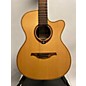 Used Lag Guitars Used Lag Guitars T88ace Natural Acoustic Electric Guitar