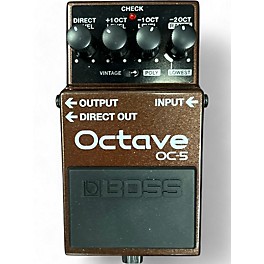 Used Boss OC5 Effect Pedal