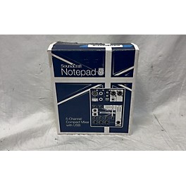 Used Soundcraft Notepad-5 Unpowered Mixer