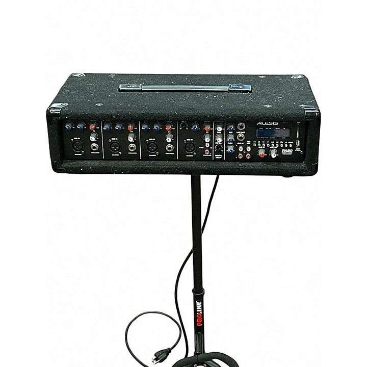 Alesis PA80 アナログミキサー 80W Used Alesis PA80 Powered Mixer | Guitar Center