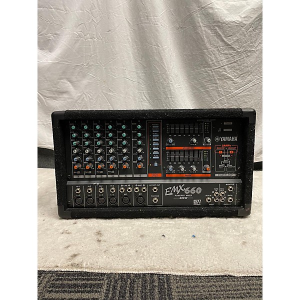 Used Yamaha EMX660 Powered Mixer