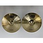 Used MEINL 14in HCS Hi Hat Pair Cymbal thumbnail