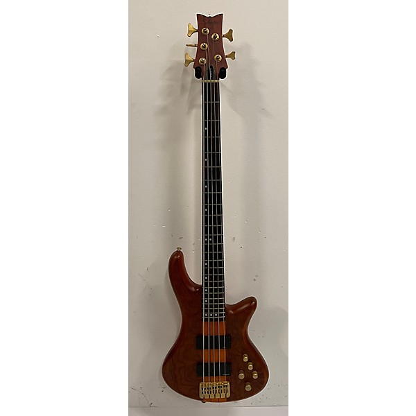 Used Schecter Guitar Research Stiletto Studio 5 String Electric Bass Guitar