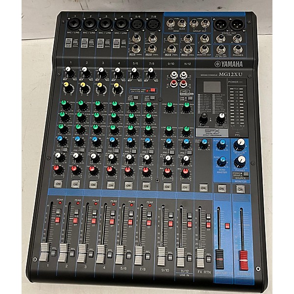 Used Yamaha MG12XU Unpowered Mixer