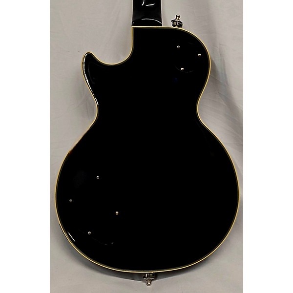 Used Epiphone Used Epiphone Les Paul Custom Black And Gold. Solid Body Electric Guitar