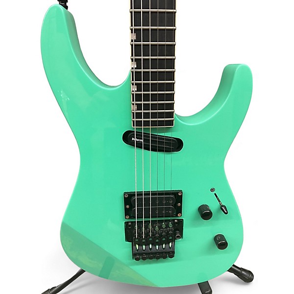 Used ESP Used ESP LTD Mirage Deluxe '87 Turquoise Solid Body Electric Guitar