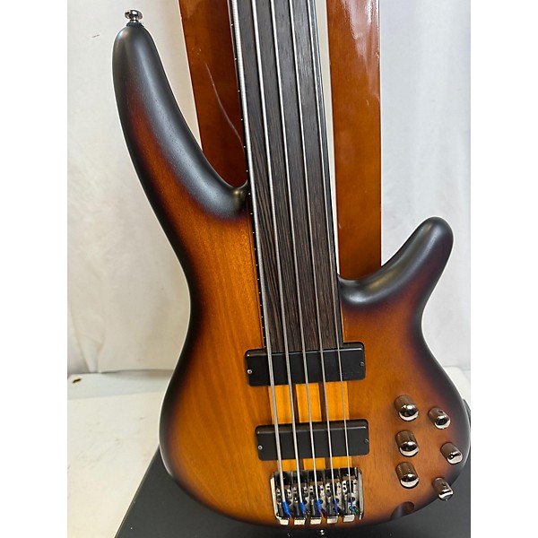 Used Ibanez SRF705 SR Portamento Fretless Electric Bass Guitar