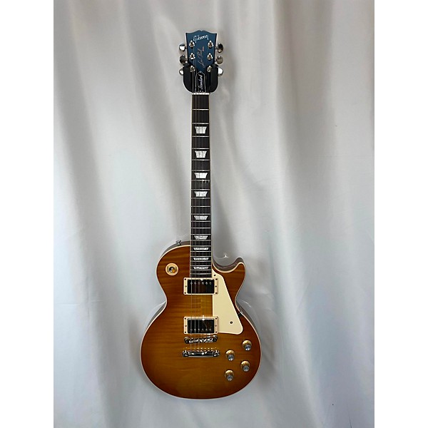 Used Gibson Used Gibson Les Paul Standard Lemonburst Solid Body Electric Guitar