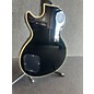 Used Epiphone Used Epiphone Les Paul Custom Black And Silver Solid Body Electric Guitar