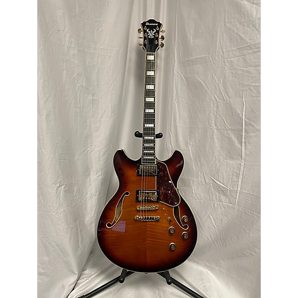 Used Ibanez Used Ibanez AS93 Artcore Sunburst Hollow Body Electric Guitar